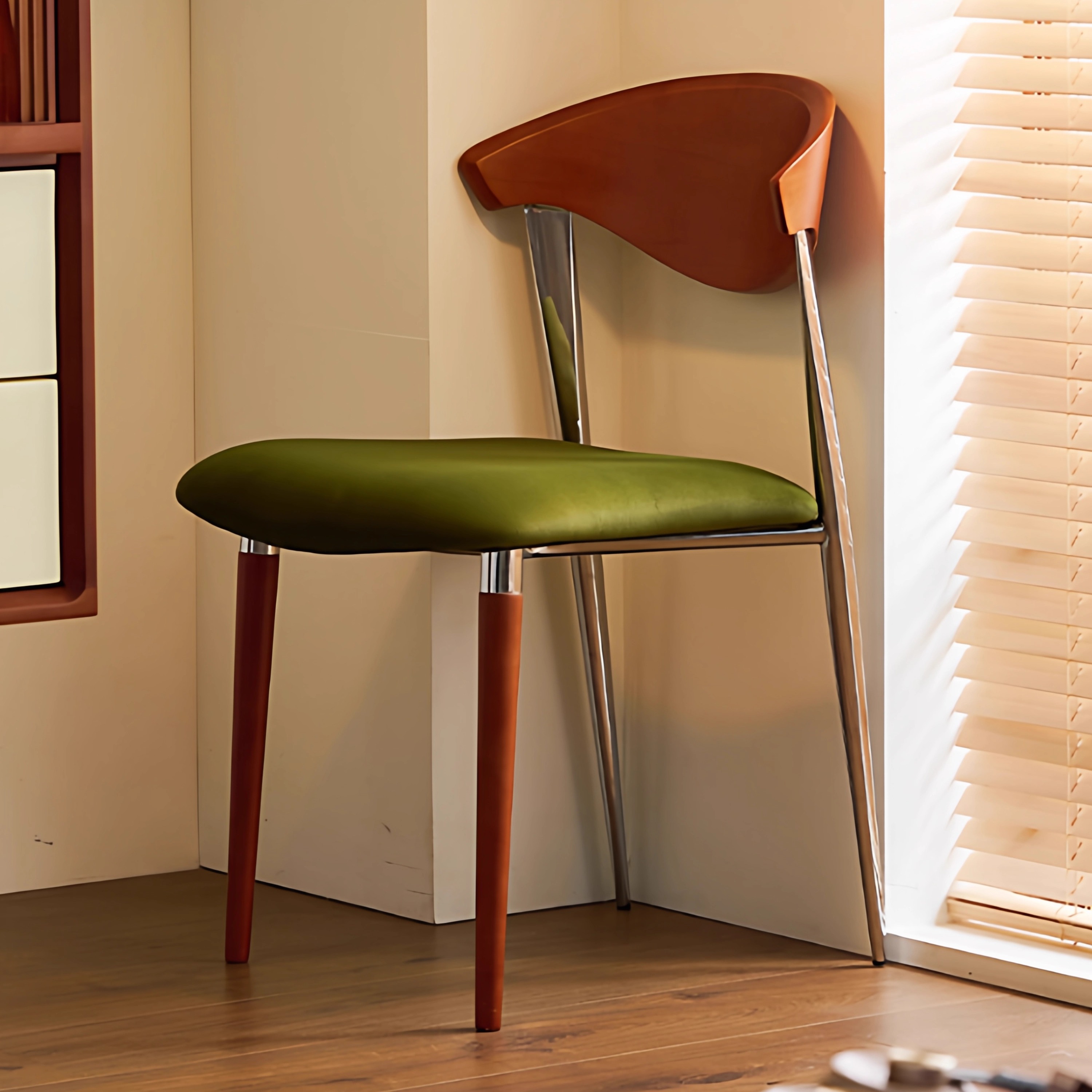 中古餐椅丨北欧创意侘寂风椅子