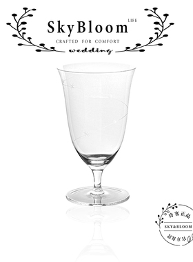 SkyBloom诗客北欧轻奢高级感葡萄酒高透水晶玻璃香槟红酒杯子家用