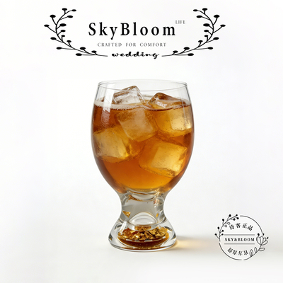SkyBloom诗客玻璃冰饮杯制冰套装