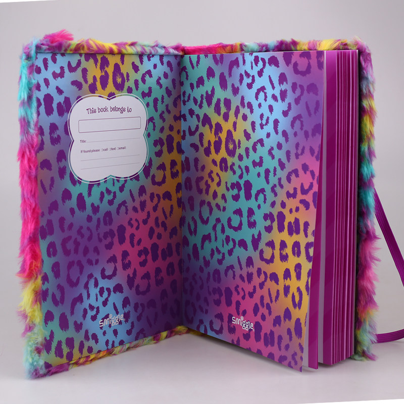 호주 SMIGGLE 플러시 스팽글 스타일 소년과 소녀 노트북 쓰기 패드 A4 초대형 일기