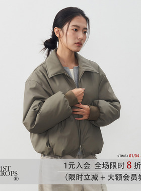 11st crops*protein down 蛋白皮细腻软糯pu皮90白鸭绒羽绒服外套