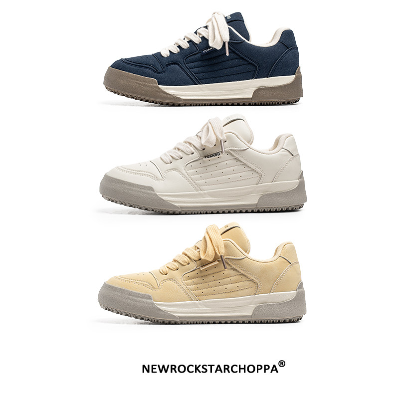 NewRockstarChoppa 小众原创百搭板鞋男夏季透气厚底运动休闲潮鞋,流行男鞋,休闲板鞋,淘宝优惠券,粉丝福利购,淘宝优惠卷