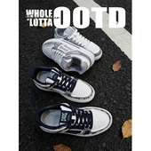 NewRockStarChoppa 秋冬青少年运动休闲鞋 高级感潮牌厚底板鞋 男士