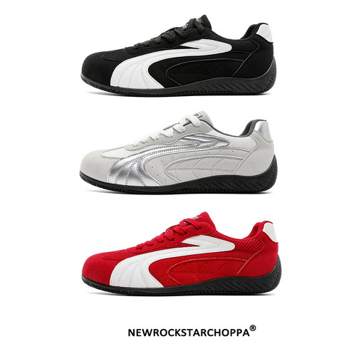 NewRockstarChoppa 德训赛车鞋男款秋冬小众运动休闲百搭软底板鞋
