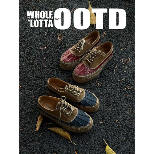 NewRockStarChoppa 秋冬复古百搭通勤休闲板鞋男款厚底高品质潮鞋