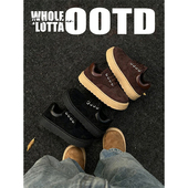 NewRockstarChoppa 秋冬低帮休闲马丁鞋 小众复古厚底勃肯板鞋 男款