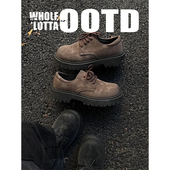 复古英伦工装 德比鞋 男款 NewRockstarChoppa 秋冬休闲增高大头皮鞋