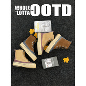 男士 NewRockStarChoppa 小众复古厚底高帮板鞋 秋冬户外休闲猎鸭靴