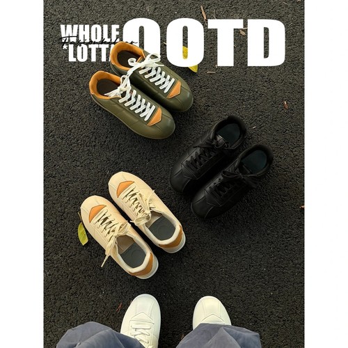 NewRockStarChoppa 秋冬小众厚底面包板鞋男款潮流休闲百搭运动鞋