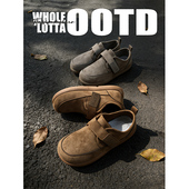 NewRockStarChoppa 47男鞋 小土豆复古勃肯鞋 秋冬极简穿搭休闲大码