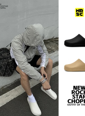 NewRockstarchoppa 2025FW 春夏Cleanfit德比包头鞋EVA勃肯凉拖鞋