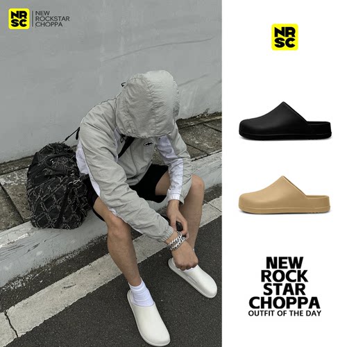NewRockstarchoppa 2025FW 春夏Cleanfit德比包头鞋EVA勃肯凉拖鞋
