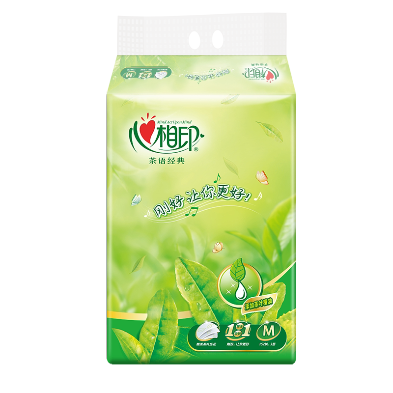 心相印茶语抽纸152抽/包
