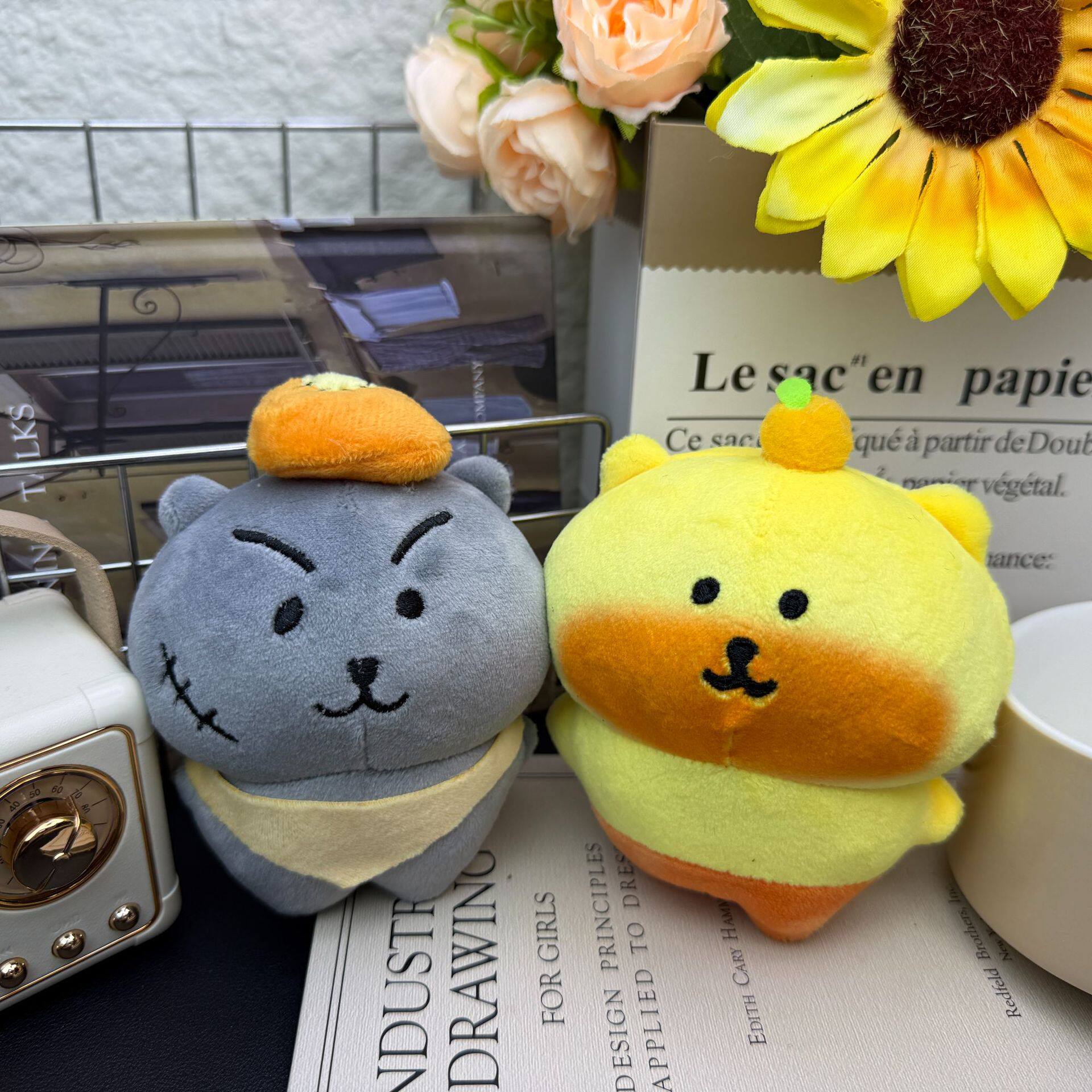 肥美自嘲熊噜噜熊小肥猪娃娃毛绒挂件公仔钥匙扣儿童礼物玩具