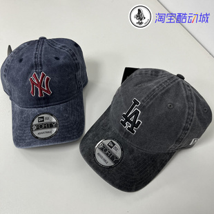 韩国New 940水洗做旧复古棒球帽软顶可调节男女帽 Era纽亦华新款