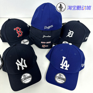 韩国newera纽亦华3930全封款MLB大标硬顶棒球帽男女款潮流帽子