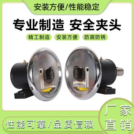 安全卡盘STO/STW-50轴座法兰型FLO/FLW-35精密安全夹头制动气胀轴