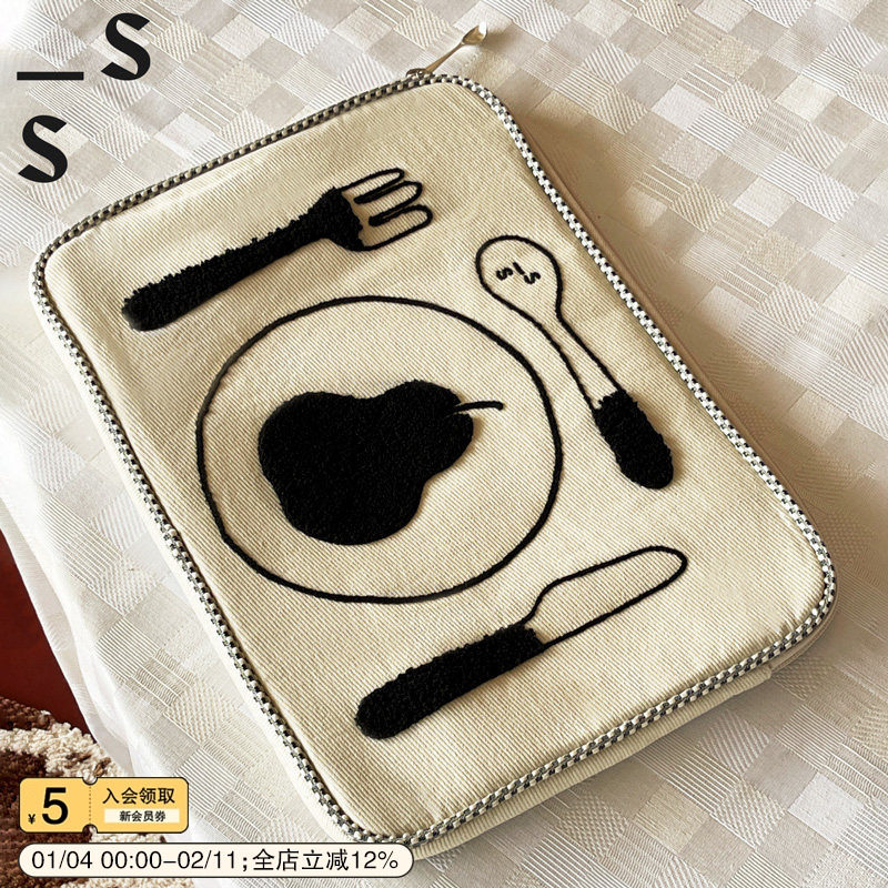SoftServe柔软供应 梨子餐垫14寸13寸电脑包笔记本内胆 原创设计,3C数码配件,笔记本电脑包,淘宝优惠券,粉丝福利购,淘宝优惠卷