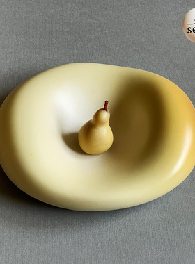 SoftServe柔软供应Mini Dough迷你面团碗 陶瓷手工餐盘首饰盘摆件