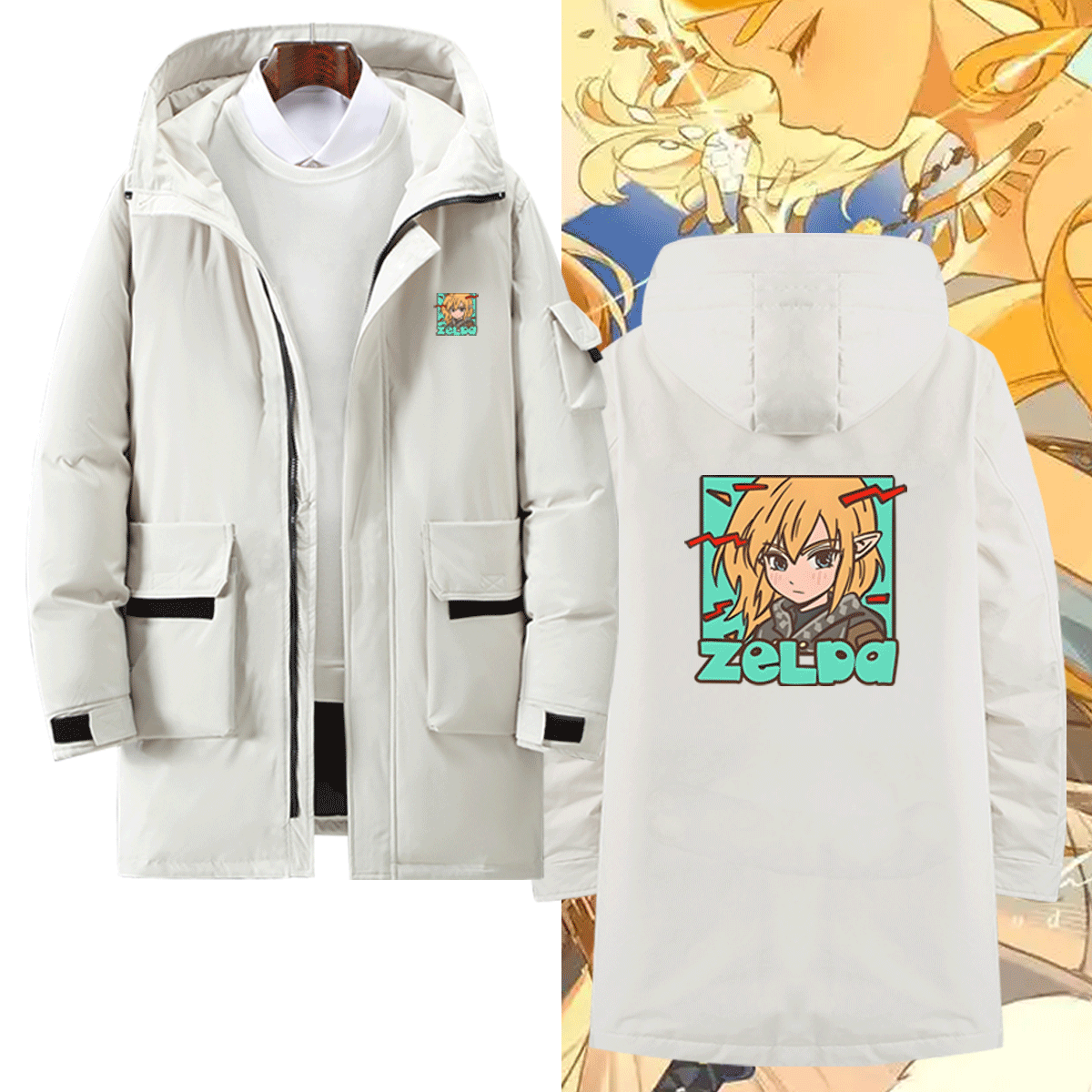 塞尔达传说王国之泪游戏羽绒服