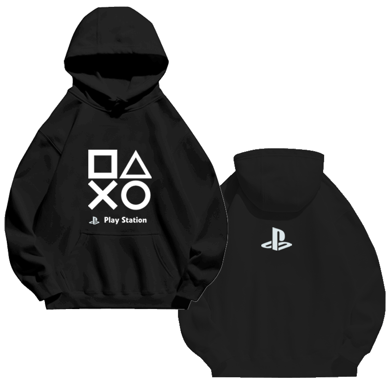 索尼游戏机ps4可定制带帽卫衣
