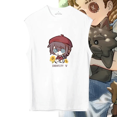 动漫周边夏季休闲男女无袖背心