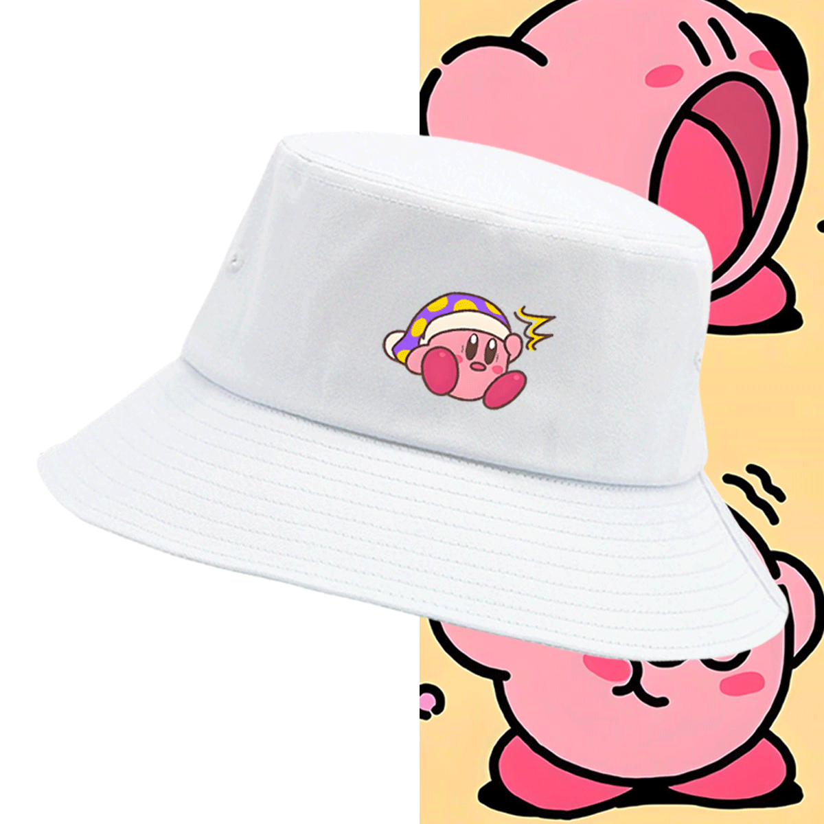 NS星之卡比新星同盟动漫渔夫帽