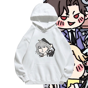 崩铁通缉令周边星穹游戏三月七丹恒刃二次元男情侣可定制带帽卫衣