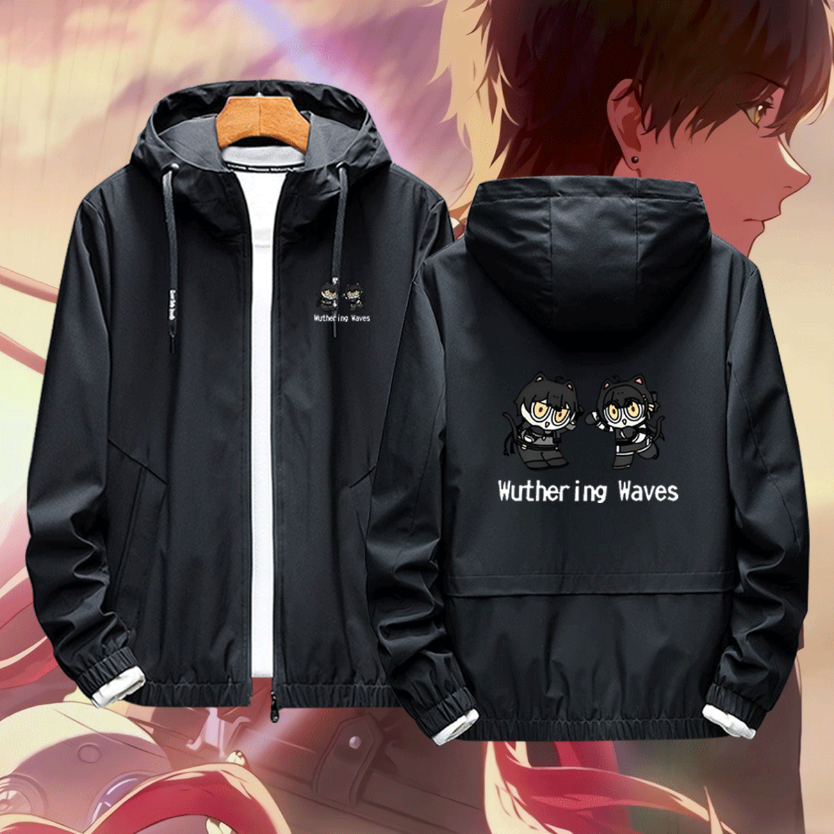 鸣潮漂泊者秧秧忌炎联名夹克外套