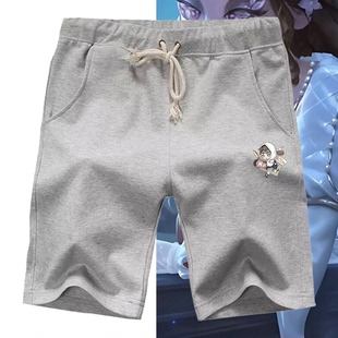 第五人格游戏周边庄园医生盲女园丁慈善家可定制夏男五分运动短裤