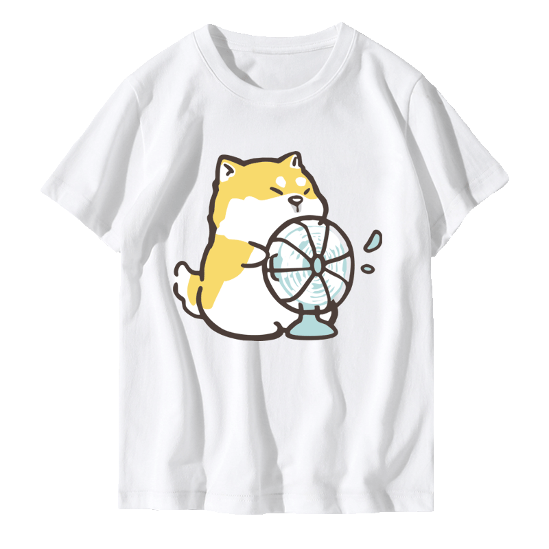 吹猫吹风新款潮牌定制短袖t