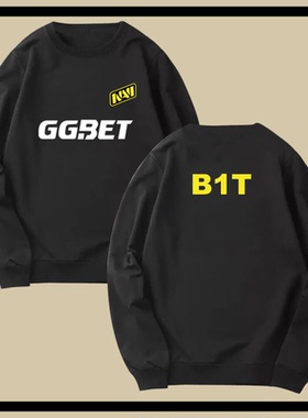 NAVI夺冠纪念s1mple游戏CSGO同款战队队服男女秋冬加绒圆领卫衣服