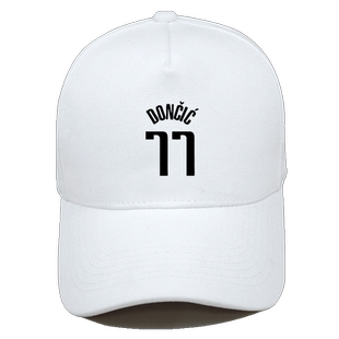 独行侠队77号卢卡东契奇美式篮球训练运动男女定制太阳帽子棒球帽