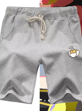 任天堂NS Splatoon2 喷射战士2祭典庆典游戏夏可定制五分运动短裤