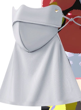 任天堂NS Splatoon2 喷射战士2祭典庆典游戏定制防晒防紫外线面罩