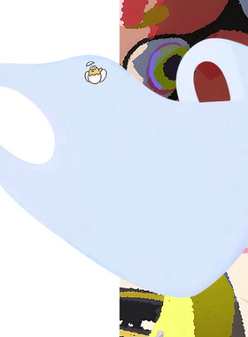 任天堂NS Splatoon2 喷射战士2祭典庆典游戏定制防晒防紫外线口罩