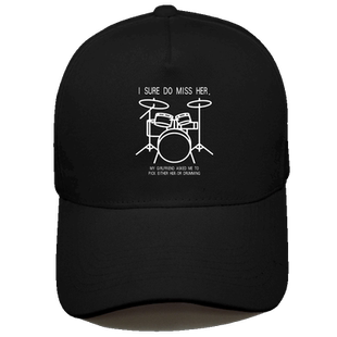 摇滚乐器架子鼓爵士乐Drum乐器音乐演出服男女定制遮阳鸭舌棒球帽