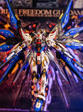 高达模型MB强袭自由MG红异端HG元祖独角兽能天使玩具手办机甲拼装
