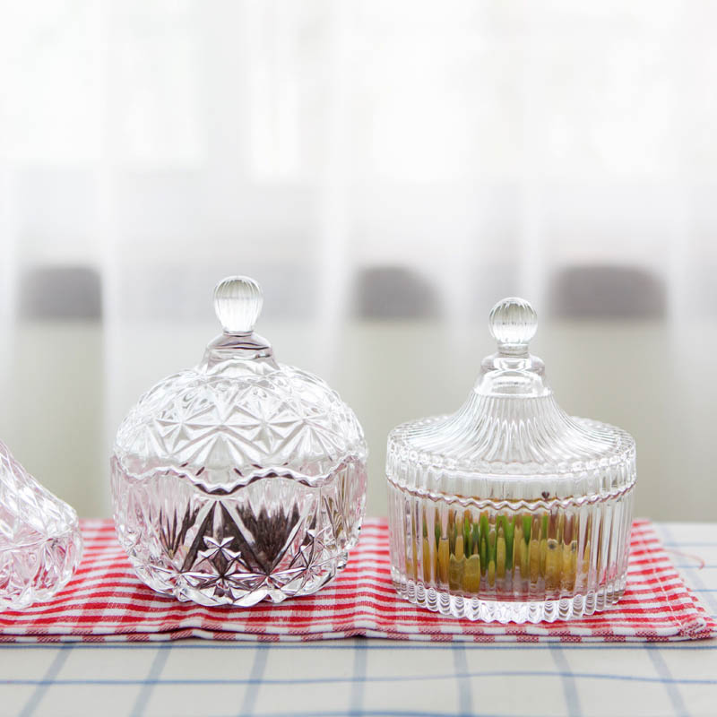 欧式创意糖果罐玻璃罐礼品装饰水果罐储物罐花茶罐调料罐糖罐子