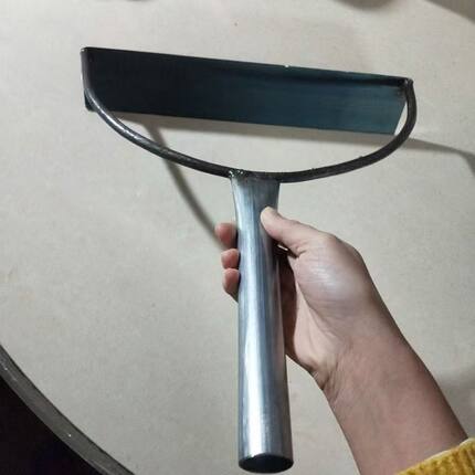 手工带锯钢片赶海工具海边挖蛤蜊抽虾器神器沙滩拾海蛎子蛏铲耙子