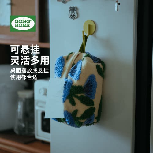 挂式纸巾袋复古盒家用厨房