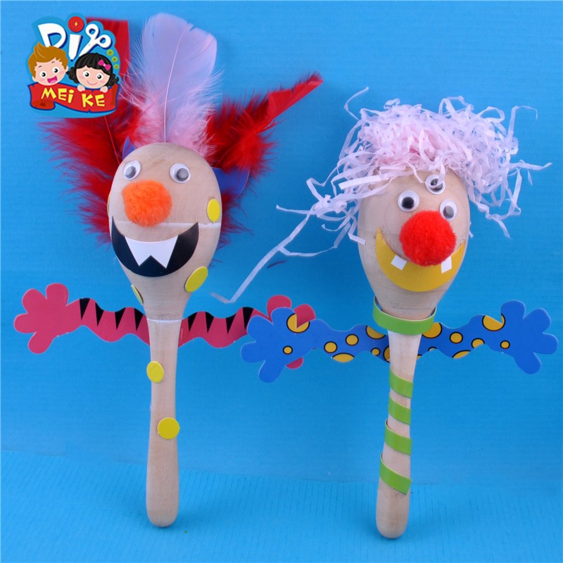美可材料创意儿童手工diy制作音乐沙锤幼儿园包亲子玩具益智幼儿