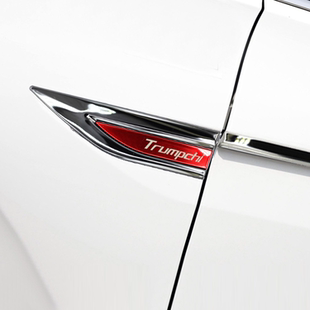 专用广汽传祺GS4/MAX汽车叶子板侧标全车改装大全配件装饰品用品