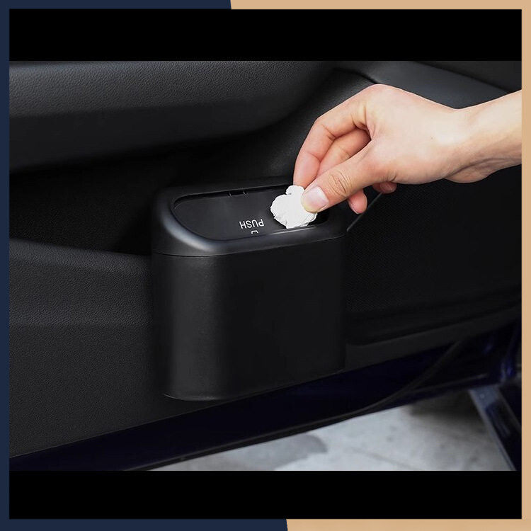 专用大众途观L汽车黑垃圾桶内饰车内外观改装大全小配件装饰用品