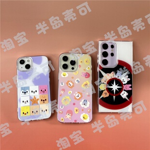 RJINHIT STRAY KIDS手机壳适用苹果16promax 16 iphone15 14pro 13 12 11 安卓 S25 S24ultra 可爱卡通李龙馥