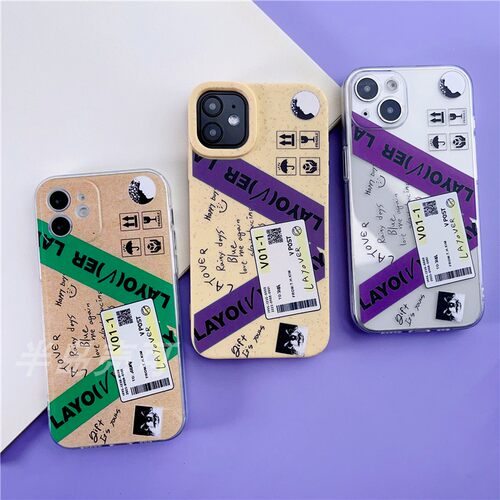 RJINHIT 防弹少年团V手机壳适用于iphone14 13promax 12 11 15 苹果16软壳oppo小米三星定制layover金泰亨