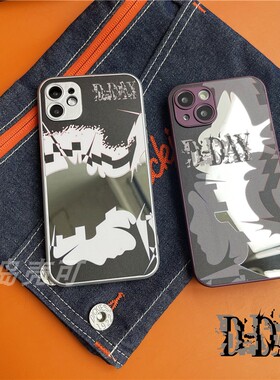RJINHIT 防弹少年团suga手机壳适用于苹果14 iphone13 15 pro 16promax mini镜面保护套定制 三星D-DAY闵玧其