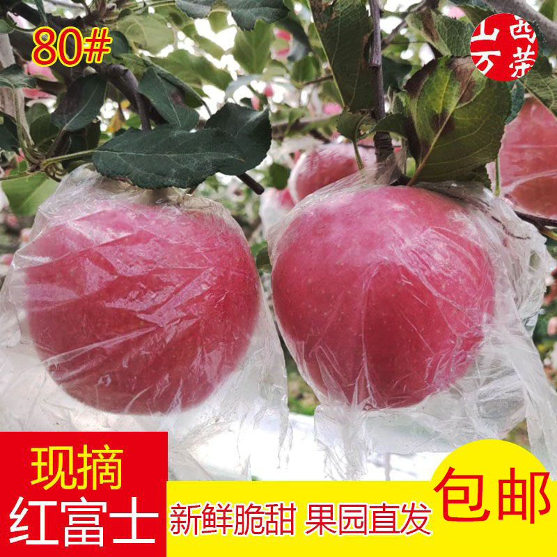 山西运城万荣甜脆红富士苹果包邮