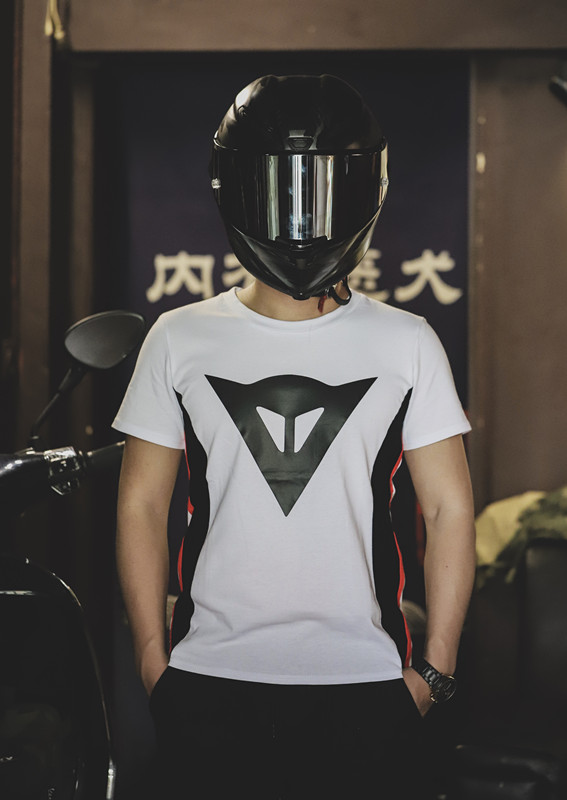 男短袖T恤 摩托机车夏季休闲显瘦半袖大码200斤丹尼斯纯棉DAINESE|msdalam kategori Pakaian Lelaki, baju-T - dari Buy2taobao.com untuk memberikan perkhidmatan ejen Taobao profesional membeli