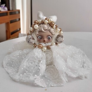 仅售娃衣sp光织园娃衣胧雾衣服冬日乐章毛绒挂件DIY手工纱裙配饰